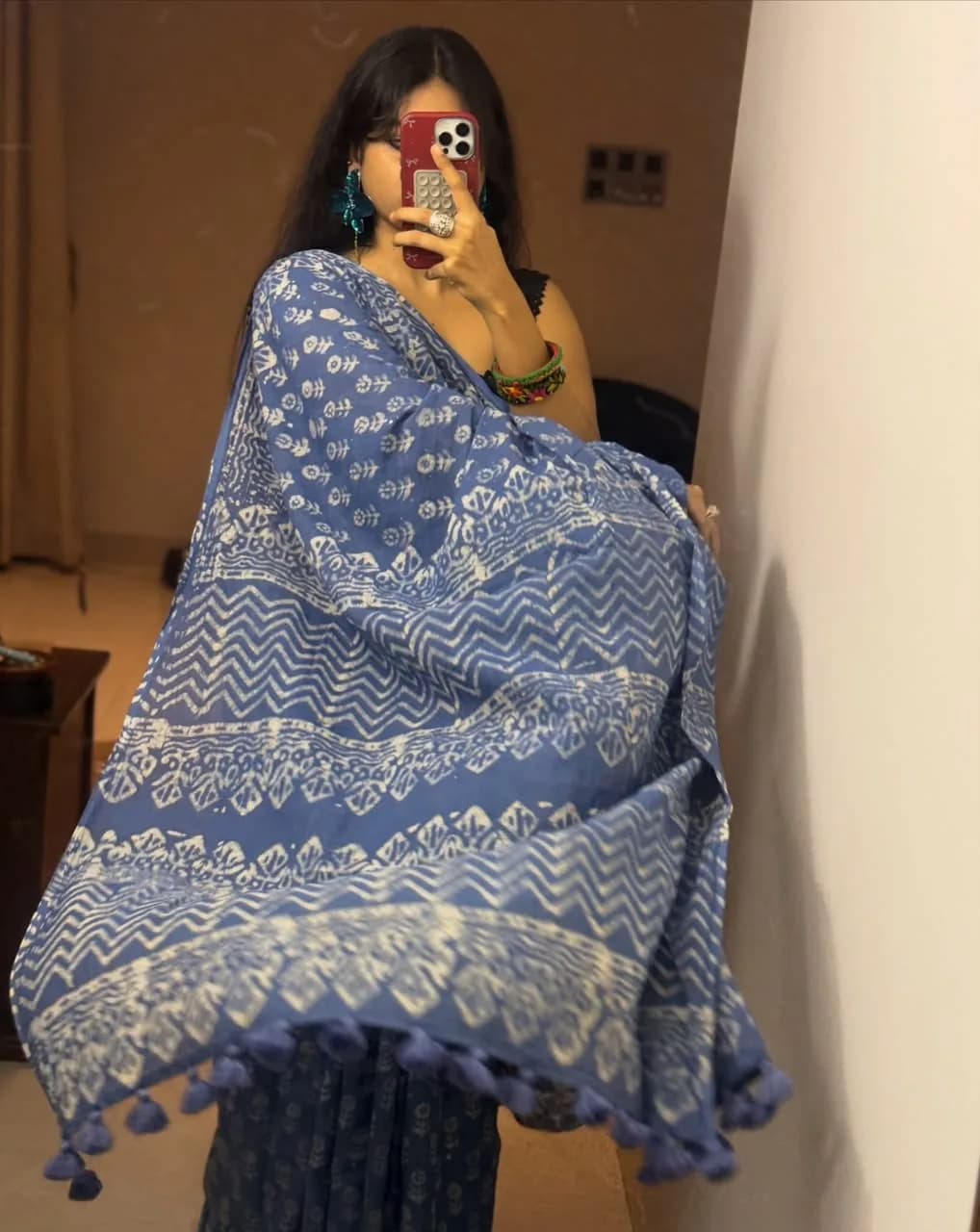 Nilkantha Dabu — Natural Dye saree